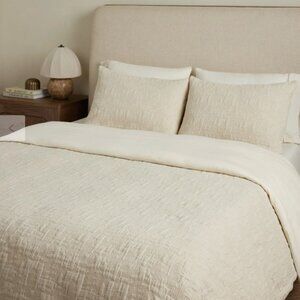 Lulu and Georgia Muro Cotton King Size Shams - Pair (Reserved for a Buyer)
